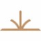 Ekena Millwork Richland Timber Gable Bracket, Western Red Cedar, 108"W x 54"H x 3 1/2"D x 5 1/2"F, 12/12 Pitch GBW108X54X0406RIC00SWR - alternate 1